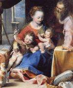 The Madonna and Child with Saint Joseph and the Infant Baptist